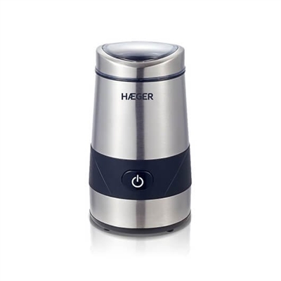 Haeger CG-200.001A Haeger Aroma Molinillo De Café - Tipología: Cafetera; Moledor De Café: Sí; Recarga: Café En Granos; Potencia: 200 W; Presión: 0 Bar; Capacidad Depósito Agua: 0 Lt; Erogación Simultánea De 2 Tazas De Café: No