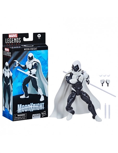 Hasbro F70335L0 El Mercenario Marc Spector Murió En Egipto Bajo Una Estatua De Khonshu -La Antigua Deidad. Volvió A La Vida Como La Sombra Del Dios De La Luna Y JuróQue - Convertido En Caballero Luna - Lucharía Contra El Crimen Por Su PropiaRedención....
