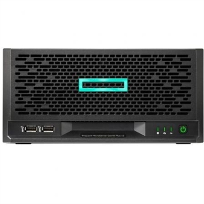 Hewlett-Packard-Enterprise P54654-421 Hpe Microsvr G10+ V2 E-2314 Nhp 1Tb - Tecnología: Xeon E; Tipología Controlador: Serial Ata (Sata); Niveles Raid Soportados: 0/1/5/10; Modelo Del Procesador: 2314; Ram Instalada: 16 Gb; Alimentadores Redundantes: No; Dimensión Total Soportes: 1000 Gb