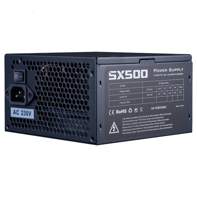 Hiditec PSU010027 Especificaciónes Hiditec Fuente Sx500 Bulk Marca 	HiditecModelo 	Psu0100027Potencia 	 - 500WTipo 	 - Atx 2.2Conectores 	 - 20+4 Pin Atx - 2 X Sata - 1 X 4 Pin - 1 X Cpu P4 Conector (4 - Pin)<Br/...