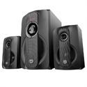 Hiditec SPK010003 - DescripciónPotente Sonido 2.1 Para Música - Películas Y Juegos Siente Los 80W De PotenciaC