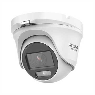 Hiwatch HWT-T129-M(2.8MM) Cámara Hikvision 1080p , 4 en 1 (HDTVI / HDCVI / AHD / CVBS), High Performance CMOS, Lente fija 2.8 mm, LED blanco 20 m, 3D DNR | IP66.