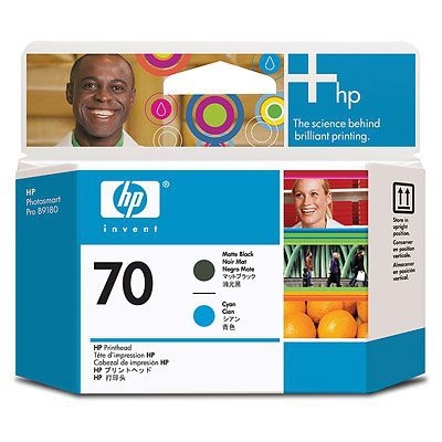 Hp C9404A Hp Photosmart Pro B9180 Nº70 Cabezal De Impresion Negro Mate Y Cian