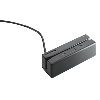 Hp FK186AA HP USB Mini Magnetic Stripe Reader with Brackets - Lector de tarjeta magnética (Pistas 1, 2 y 3) - USB - para ElitePOS G1 Retail System, Engage One, MX12, RP9 G1 Retail System, TX1 POS Solution
