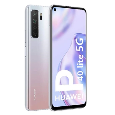 Huawei 51095MCA P40 Lite 5G Silver - Pulgadas: 6,50; Memoria Interna (Rom): 128 Gb; Dual Sim: Sí; Memoria Interna (Ram): 6 Gb; Modelo: Kirin 820; Versión Sistema Operativo: Emui 10.1 (Basado En Android 10)