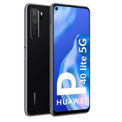 Huawei 51095MCE P40 Lite 5G Black - Pulgadas: 6,50; Memoria Interna (Rom): 128 Gb; Dual Sim: Sí; Memoria Interna (Ram): 6 Gb; Modelo: Kirin 820; Versión Sistema Operativo: Emui 10.1 (Basado En Android 10)