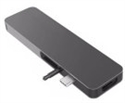 Hyper GN21D-GRAY - HyperDrive Solo 7-in-1 Hub - Estación de conexión - USB-C - HDMI