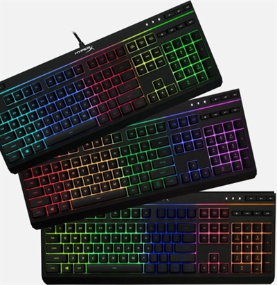 Hyperx 4P4F5AE#ABE HP HyperX Alloy Core RGB. Formato del teclado: Completo (100%), Interfaz del dispositivo: USB, Interruptor del teclado: Interruptor de membrana. Tipo de retroiluminación: LED RGB. Longitud de cable: 1,8 m. Uso recomendado: Juego. Color del producto: Negro