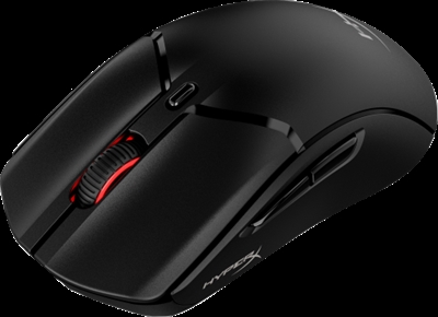 Hyperx 6N0B0AA Juega sin cables y a una velocidad ultraligera.El Pulsefire Haste 2 inalámbrico de HyperX se ha diseñado para aquellos jugadores que no pueden perder ni un milisegundo y desean tener la libertad de una conexión inalámbrica. Esta versión cuenta con una sólida carcasa superior, mantiene el peso de 61 gramos y la duración de la batería de 100 horas[2] del Pulsefire Haste original, aunque dispone de varias mejoras. El Pulsefire Haste 2 inalámbrico dispone de conectividad inalámbrica en modo dual, lo que te permite alternar entre conexiones inalámbricas de 2,4 GHz y Bluetooth. Asimismo, cuenta con un cable de carga para que puedas recargarlo mientras utilizas el ratón en el modo con cable. Además, hemos desarrollado un conjunto completo de componentes personalizados HyperX de alto rendimiento, entre los que destacan el sensor de precisión HyperX 26K con hasta 26 000 PPP nativos y una velocidad de seguimiento de hasta 650 IPS. Nuestros conmutadores HyperX personalizados brindan una respuesta táctil y sonora en cada clic satisfactorio y cuentan con una vida útil de hasta 100 millones de clics. Asimismo, disfrutarás de un control superior de tu ratón gracias a los patines de PTFE virgen y a la cinta de agarre incluida. Benefíciate al máximo de cada movimiento del ratón con el software HyperX NGENUITY, crea macros para los 6 botones programables, y personaliza la configuración de PPP y la iluminación RGB.