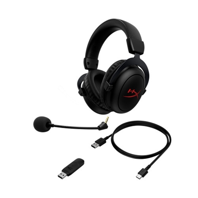 Hyperx 6Y2G8AA Disfruta de la comodidad del audio inalámbricoLos auriculares inalámbricos Cloud II Core de HyperX son la mejor opción para aquellos jugadores que buscan unos cómodos auriculares inalámbricos de 2,4 GHz a buen precio. Con una duración de la batería de hasta 80 horas[1], los auriculares inalámbricos Cloud II Core tienen una duración de batería más que suficiente para varios días de juego. Mejora tus partidas y el audio gracias al audio espacial de primera calidad DTS® Headphone:X®[2] y a los controladores de Cloud II Core de 53 mm. Las almohadillas de espuma viscoelástica y la comodidad exclusiva de la nube te permitirán mantenerte concentrado y atento en la victoria. Olvídate de los cables y del miedo a perder la conexión gracias a la rápida conectividad de 2,4 GHz. Silencia rápidamente el micrófono y ajusta el volumen de los auriculares gracias a los controles de acceso rápido que se encuentran directamente en los auriculares.