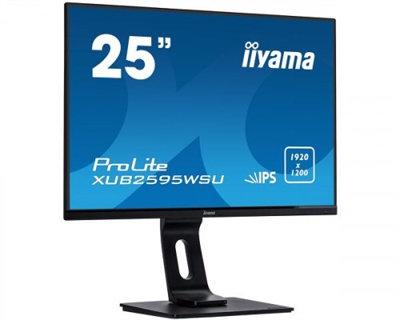 Iiyama XUB2595WSU-B1 iiyama ProLite XUB2595WSU-B1 - Monitor LED - 25 - 1920 x 1200 Full HD (1080p) @ 75 Hz - AH-IPS - 300 cd/m² - 1000:1 - 4 ms - HDMI, VGA, DisplayPort - altavoces - negro mate