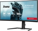 Iiyama GCB3484WQSU-B1 - G-MASTER GCB3484WQSU-B1Adelántate con el GCB3484WQSU-B1 Red Eagle curvo con frecuencia de 