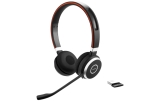 Jabra 6599-833-309 Jabra Evolve 65 SE MS Stereo - Auricular - en oreja - Bluetooth - inalámbrico - USB - Certificado para Equipos de Microsoft - para Jabra Evolve, LINK 380a MS