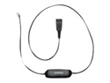 Jabra 88001-99 - Jabra Smart Cord - Cable para auriculares - negro - para Cisco IP Phone 78XX, BIZ 2300, Mi