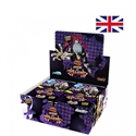 Jasco-Games JASUVS04B - Booster Box Display Series 4 (24 Packs) League Of Villains First Editión Del Juego De Cart