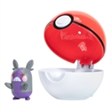 Jazwares JAZPKW0158 - Pokéball Pulgadasclip 'N' Gopulgadas Con Figura Aprox. 5CmContenido: - 1X Pokébola - 1X Mo