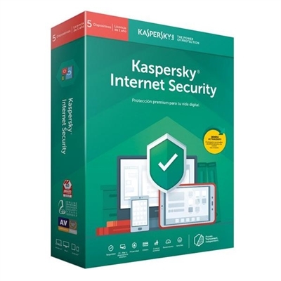 Kaspersky KL1939S5EFS-20 Características Bloquea Virus, Cryptolockers, Ataques Y Otras Amenazas. Evita Que Los Rastreadores Online Recopilen Tus Datos. Detecta El Spyware Oculto En Tu Dispositivo Android. Protege Los Pagos Con Cifrado De Nivel Bancario. Bloquea El Acceso No Autorizado A Tu Webcam. Cifra Los Datos Que Envías Y Recibes Online: Vpn. Especificaciones Licencia Tipo De Software: Licencia Tipo De Licencia: Licencia Básica Número De Años: Año(S) Número De Ordenadores: 5  Requisitos Del Sistema Espacio Mínimo De Almacenamiento Del Disco: 500 Mb Ram Mínima: 024 Mb Sistema Operativo Windows Soportado: Windows 0,Windows 7,Windows 8,Windows 8. Sistema Operativo Mac Soportado: Mac Os X 0.2 Sierra,Mac Os X 0.3 High Sierra,Mac Os X 0.4 Mojave Velocidad Mínima Del Procesador: 000 Mhz Sistemas Operativos Móviles Soportados: Android 4.4,Android 5.0,Android 5.,Android 6.0,Android 7.0,Android 7.,Android 7..2,Android 8.0,Android 9.0,Ios.0,Ios 2 Requisitos Mínimos Del Sistema: Microsoft Internet Explorer 0, Microsoft.Net Framework 4