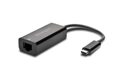 Kensington K33475WW Kensington CA1100E USB-C to Ethernet Adapter - Adaptador de red - USB-C 3.1 - Gigabit Ethernet x 1