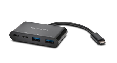 Kensington K39124EU Kensington CH1000 - Hub - 2 x USB 3.1 + 2 x USB-C - sobremesa