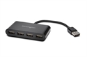 Kensington K39120EU - Usb 2.0 4-Port Hub - Número Puertos Usb: 4; Standard Usb: Usb 2.0 High Speed (480 Mbps) Ty