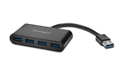 Kensington K39121EU - Kensington UH4000 - Hub - 4 x SuperSpeed USB 3.0 - sobremesa