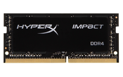 Kingston HX429S17IB2/8 HyperX Impact - DDR4 - 8GB - SODIMM de 260 contactos - 2933MHz / PC4-23400 - CL17 - 1.2V - sin búfer - no-ECC