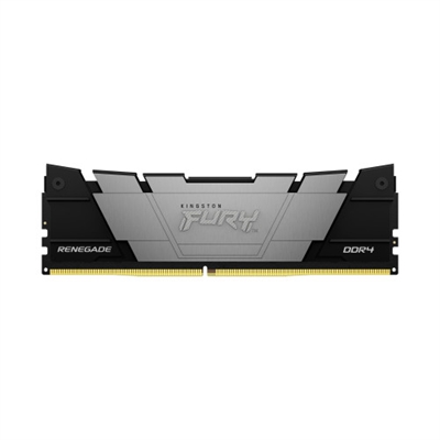 Kingston KF440C19RB12/16 Refuerce su sistema basado en AMD o en Intel con la ultrarrápida memoria Kingston FURY™ Renegade DDR4 para obtener niveles de rendimiento máximos. Combinan velocidades de hasta 5333 MT/s con rápidas temporizaciones de CL16-CL20 hasta la velocidad de cuadro, mantienen la continuidad de las secuencias y permiten editar todos los contenidos en un santiamén. El estético disipador térmico en dos tonos de negro, conjuntamente con la placa de circuitos negra, no solamente aporta un toque estético, sino que también gestiona perfectamente el calor generado por las pesadas cargas de trabajo. Se presenta en módulos individuales de 8 GB a 32 GB de capacidad, y en kits de 2, 4 y 8 unidades con capacidades de 16 GB a 256 GB. Kingston FURY Renegade DDR4 es una memoria Preparada para AMD Ryzen, Intel® XMP Certified y XMP Ready. Podrá poner manos a la obra con perfiles optimizados para los conjuntos de chips más avanzados de AMD y de Intel.Bajas latencias y supervelocidad para un rendimiento imbatibleCon velocidades de hasta 5333 MT/s, combinadas con latencias de CL12 a CL20 para ayudar a su sistema basado en AMD o en Intel lograr excelentes prestaciones en juegos, edición de vídeos y difusión, las memorias Kingston FURY Renegade DDR4 son la opción perfecta para quienes buscan lo mejor.Con certificación o preparada para Intel® XMPEs la tecnología XMP Extreme Memory Profile de Intel la que posibilita sobreacelerar fácilmente. Seleccione alguno de los perfiles preconfigurados integrados en el BIOS para aprovechar las ventajas de la sobreaceleración (overclocking) sin necesidad de tener que ajustar usted mismo la memoria. Preparado para AMD RyzenObtenga memoria preparada para Ryzen que se integrará perfectamente con su sistema basado en AMD. Un rendimiento fiable y compatible para disparar su sistema. Eficiente disipador térmico en aluminio negroEl elegante disipador térmico en aluminio negro y la PCB negra a juego permiten un funcionamiento perfecto con una atractiva estética.