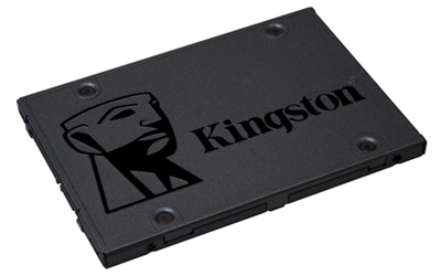 Kingston SA400S37/480G Velocidades increíbles y también fiabilidad extrema.La unidad A400 de estado sólido de Kingston ofrece enormes mejoras en la velocidad de respuesta, sin actualizaciones adicionales del hardware. Brinda lapsos de arranque, carga y de transferencia de archivos increíblemente más breves en comparación con las unidades de disco duro mecánico. Apoyada en su controlador de la más reciente generación, que ofrece velocidades de lectura y escritura de hasta 500 MB/s y 450 MB/s* respectivamente, esta unidad SSD es 10 veces más rápida que los discos duros tradicionales* y provee un mejor rendimiento, velocidad de respuesta ultrarrápida en el procesamiento multitareas y una aceleración general del sistema.Además es más fiable y duradera que las unidades de disco duro, gracias a su tecnología de memoria Flash. La A400 no incluye piezas móviles, lo que la hace menos susceptible a fallos que las unidades mecánicas. Es más silenciosa y genera menos calor, y además su alta resistencia a impactos y vibraciones la hace ideal para portátiles y otros dispositivos móviles.Las unidades A400 están disponibles en varias capacidades, que van de 120 GB a 960 GB**, a fin de brindarle todo el espacio que necesita para sus aplicaciones, vídeos, fotos y otros documentos importantes. También puede sustituir su unidad de disco duro, o su unidad SSD existente de menor capacidad, con una A400 tan grande como haga falta para almacenar todos sus archivos.Esta unidad SSD está diseñada para su uso con cargas de trabajo de equipos de escritorio y portátiles, no para los entornos de servidor.- Arranques, cargas y transferencias de archivos todos con mayor rapidez- Más fiable y duradera que las unidades de disco duro- Varias capacidades, para almacenar las aplicaciones o sustituir del todo unidades de disco duro*Cifra basada en el “rendimiento tal como viene de fábrica”, con el uso de una placa base SATA Rev. 3.0. La velocidad podría variar según el hardware, software y la utilización del equipo con el que se usa. Las cifras de lectura y escritura (4k, aleatoria) están basadas en una partición de 8 GB, y medidas con IOMeter.** Algunas de las capacidades listadas en un dispositivo de almacenamiento Flash se emplean para formatear y otras funciones, por lo que no están disponibles para el almacenamiento de datos. Por esta razón, la capacidad real de almacenamiento de datos es inferior a la indicada en los productos. Para más información, consulte la guía de memoria Flash de Kingston en kingston.com/flashguide.CARACTERÍSTICASFactor de forma de disco SSD: 2.5''SDD, capacidad: 480 GBInterfaz: Serial ATA IIITipo de memoria: TLCNVMe: NoComponente para: PC/ordenador portátilVelocidad de lectura: 500 MB/sVelocidad de escritura: 450 MB/sVelocidad de transferencia de datos: 6 Gbit/sTiempo medio entre fallos: 1000000 hSistema operativo Windows soportado: SiSistema operativo MAC soportado: SiSistema operativo Linux soportado: Sicalificación TBW: 160Certificación: CE, FCCCONTROL DE ENERGÍAConsumo de energía (lectura): 0,642 WConsumo de energía (escritura): 1,535 WConsumo de energía (promedio): 0,279 WConsumo de energía (espera): 0,195 WCONDICIONES AMBIENTALESIntervalo de temperatura operativa: 0 - 70 °CIntervalo de temperatura de almacenaje: -40 - 85 °CVibración operativa: 2,17 GVibración no operativa: 20 GPESO Y DIMENSIONESAncho: 100 mmProfundidad: 69,9 mmAltura: 7 mmPeso: 41 gEMPAQUETADOTipo de embalaje: AmpollaOTRAS CARACTERÍSTICASColor del producto: Negro