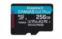 Kingston SDCG3/256GBSP - Kingston Canvas Go! Plus - Tarjeta de memoria flash - 256 GB - A2 / Video Class V30 / UHS-