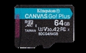 Kingston SDCG4/64GBSP - Para juegos para móviles, drones, cámaras deportivas y dispositivos Android™La tarjeta mic