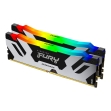 Kingston-Technology KF564C32RSAK2-32 - Hasta 8400 MT/s*Juega con estilo con la memoria Kingston FURY™ Renegade DDR5 RGB**, diseña