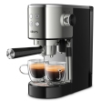 Krups XP442C11 Krups Virtuoso XP442C11. Tipo de producto: Máquina espresso, Máquina de café: Semi-automática, Café tipo de entrada: De café molido, Depósito para café preparado: Taza, Capacidad en tazas: 2 tazas. Color del producto: Negro, Acero inoxidable