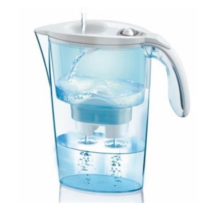 Laica J31 CC Jarra Filtrante Laica Stream Mecanica J31 - Cc Blanca 2 -3LDimensiones26 -5X9 -3X27 -2Cm Peso0 -6Kg Diseño Italiano Con Indicador Mecanico Asa Ergonomica Pulgadasquickfillpulgadas (Los Filtros Laica Son Compati...