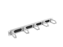 Lanberg AK-1203-S - Rganizador De Cables 1U Tipo B Diseñado Para Los Gabinetes Lanberg De 19 Pulgadas.Caracter