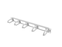 Lanberg AK-1205-S - Organizador De Cables 1U Tipo B Diseñado Precisamente Para Los Gabinetes De 19 Pulgadasde 