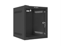 Lanberg WF10-2306-10B - El Gabinete De Montaje En Pared Compacto De 10 De Lanberg Wf10 - 2306 - 10B Es Una Excelen