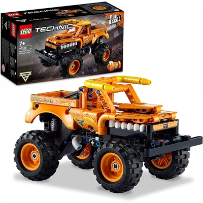 Lego 42135 Uno De Los Camiónes De Las Pistas De Monster Jam Más Icónicos - El Toro Loco Siempre Da Espectáculo. Ahora - Los Niños A Partir De 7 Años Pueden Reproducir Su Camión Monstruo Favorito En Formato Lego® Con Este Trepidante Juguete Para C...