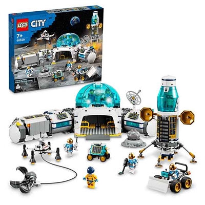 Lego 60350A A Tu Peque Le Esperan Un Sinfín De Divertidas Misiónes Espaciales Con ElJuego Lego® City Base De Investigación Lunar - Inspirado En Los ProyectosDe La Nasa. Trae 6 Figuritas De Astronautas Y Está Lleno De Detalles Realistas Basados En<...