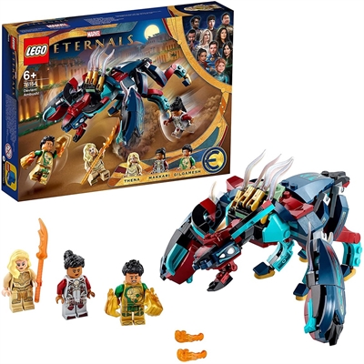 Lego 76154 Con El Set Lego® Marvel ¡Emboscada De Los Desviantes! - Tu Peque PodráRecrear La Acción De Los Eternos - La Película De Marvel Studios - E InventarseSus Propias Aventuras De Superhéroes.Lleno De La Acción Del Estreno De Marvel Stu...
