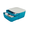 Leitz 53570061 - Buc 2 Cajones Color Azul Acabado Mate