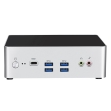 Leotec LEMPC11 Supera tus límites, rompe las barreras y déjate llevar por la velocidad del nuevo miniPC Leotec equipado con procesador Intel de 13ª generación i7-1360P con 16GB DDR5 y 1TB de almacenamiento M.2 NVME. Un fantástico equipo fabricado utilizando un chasis altamente eficiente en cuanto a refrigeración y que incorpora 4 puertos USB 3.0 y 2 puertos USB 2.0 para que puedas conectar todos tus dispositivos sin problemas así como conectividad WiFi AC y 2 puertos 2.5 GIGABIT para que exprimas al máximo las redes de fibra por encima de 1Gbps de descarga si es necesario.Un equipo de lo más completo pensado para el trabajo y para el hogar que incluye pre-instalado Windows 11 (requiere de una licencia válida -no incluida-) con conectividad Bluetooth, puerto COM 232 y capaz de conectar hasta 4 monitores al mismo tiempo por medio de puerto USB-C, 2 x HDMI 2.0 y puerto DP.Eficiencia, seguridad y potencia se aunan en el nuevo miniPC de Leotec con procesador Intel i7-1360P.