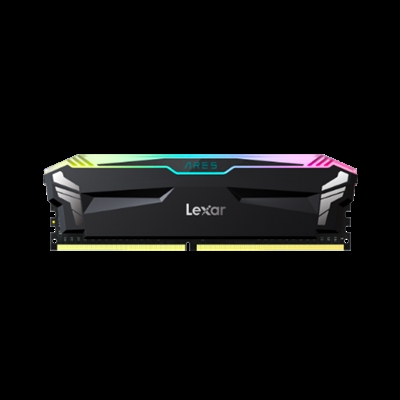 Lexar LD4BU008G-R3600GDLA Lexar ARES RGB DDR4. Componente para: PC, Memoria interna: 16 GB, Diseño de memoria (módulos x tamaño): 2 x 8 GB, Tipo de memoria interna: DDR4, Velocidad de memoria del reloj: 3600 MHz, Forma de factor de memoria: 288-pin DIMM, Latencia CAS: 18