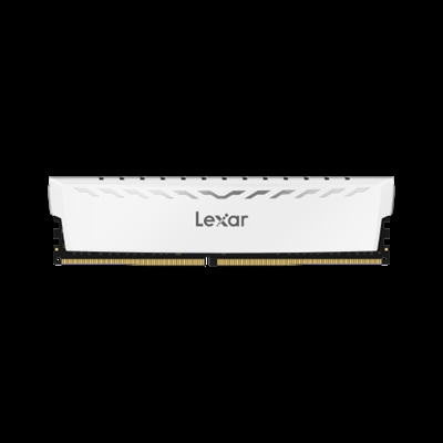 Lexar LD4BU008G-R3600GSWG Lexar THOR. Componente para: PC, Memoria interna: 8 GB, Diseño de memoria (módulos x tamaño): 1 x 8 GB, Tipo de memoria interna: DDR4, Velocidad de memoria del reloj: 3600 MHz, Forma de factor de memoria: 288-pin DIMM, Latencia CAS: 18