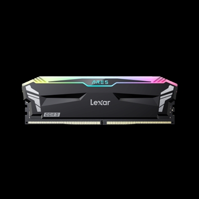 Lexar LD5U16G68C34LA-RGD LEXAR MEMORIA ARES DDR5 32GB (2X16GB) 6800 CL34 1.4V HEATSINK RGB DUAL PACK BLACK LD5U16G68C34LA-RGD