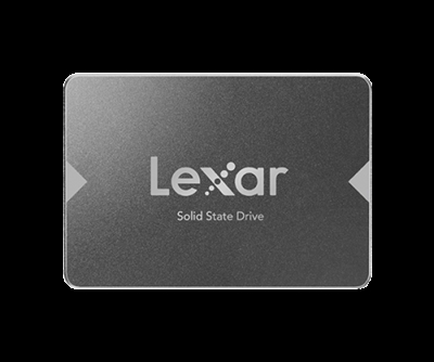 Lexar LNS100-512RB Lexar NS100. SDD, capacidad: 512 GB, Factor de forma de disco SSD: 2.5, Velocidad de lectura: 550 MB/s, Componente para: PC/ordenador portátil