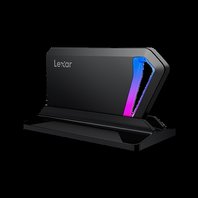 Lexar LSL660X512G-RNNNG Lexar SL660 BLAZE Gaming Portable SSD. SDD, capacidad: 500 GB. Conector USB: USB Tipo C, Versión USB: USB 3.2 Gen 2x2. Velocidad de lectura: 2000 MB/s, Velocidad de escritura: 1900 MB/s. Color del producto: Negro