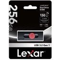 Lexar LJDD300256G-BNBNG - La unidad Lexar® JumpDrive® Dual Drive D300 USB 3.2 Gen 1 Type-C™ es una unidad flash 2 en