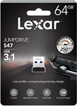 Lexar LJDS47-64GABBK - Lexar JumpDrive S47. Capacidad: 64 GB, Interfaz del dispositivo: USB tipo A, Versión USB: 