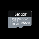 Lexar LMS1066256G-BNANG - Lexar Professional 1066x. Capacidad: 256 GB, Tipo de tarjeta flash: MicroSDXC, Clase de me