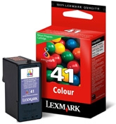 Lexmark 18Y0141E 210 Pág. Lexmark Z1520 Multifunción X4850/6570/9570 Cartucho Color Retornable Nº41